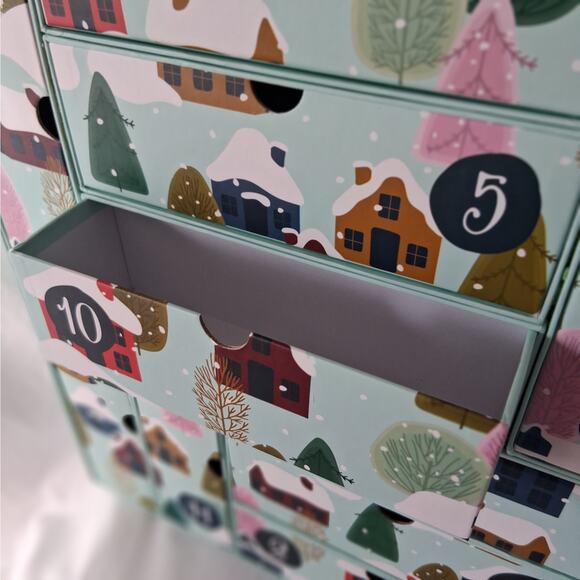 Harry & David Advent Calendar 12 Days Hard Cardboard - Picture 3 of 7